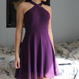 Purple Charlotte Russe Dress